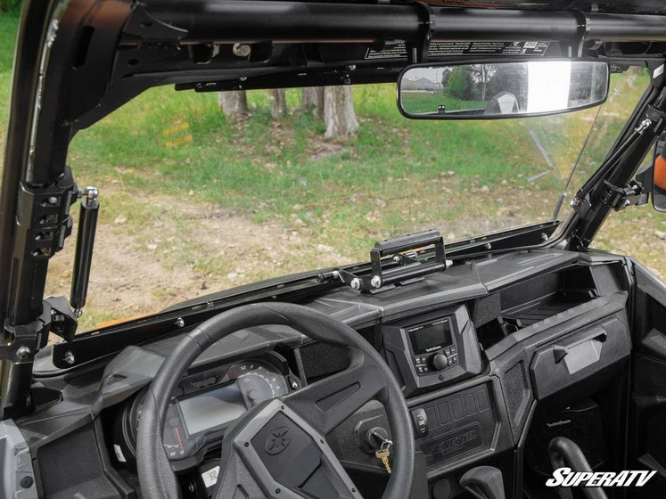 SuperATV Polaris General Scratch Resistant Flip Windshield - Image 6