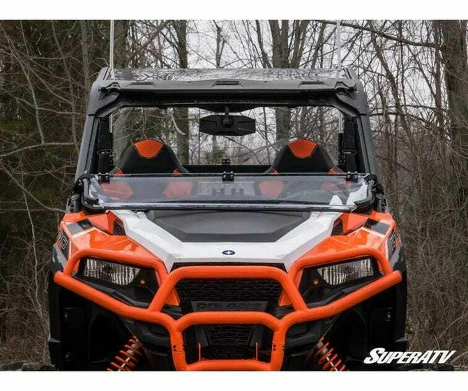 SuperATV Polaris General Windshield (Flip Down) (Scratch Resistant) - Image 3