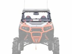 SuperATV Polaris General Windshield (Flip Down) (Scratch Resistant)
