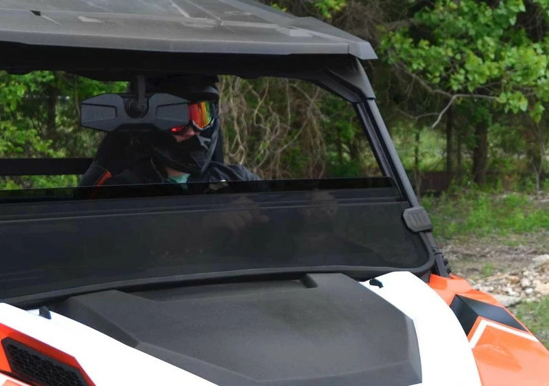 SuperATV Polaris General XP 1000 Half Windshield - Image 5