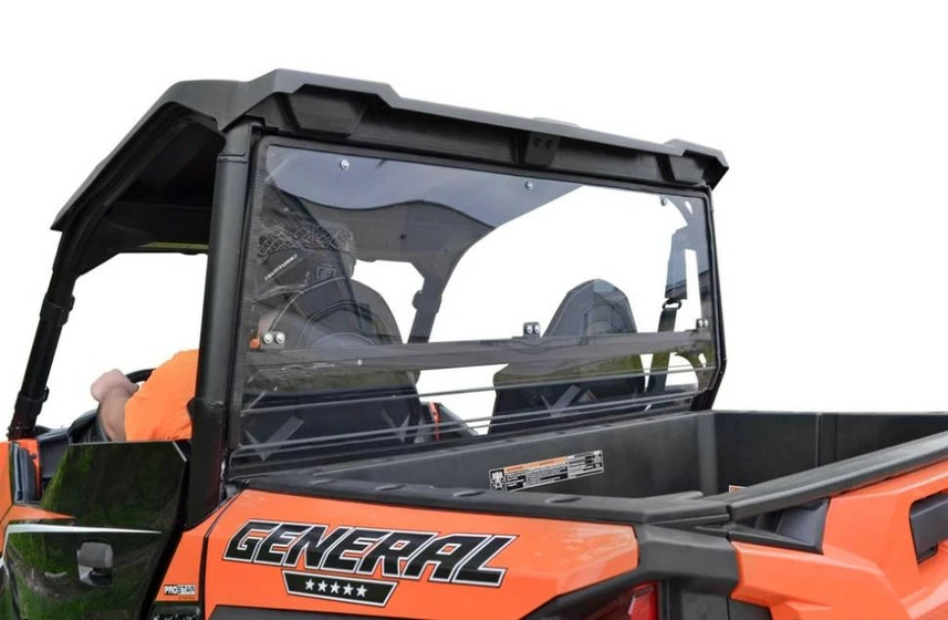 SuperATV Polaris General XP 1000 Rear Windshield