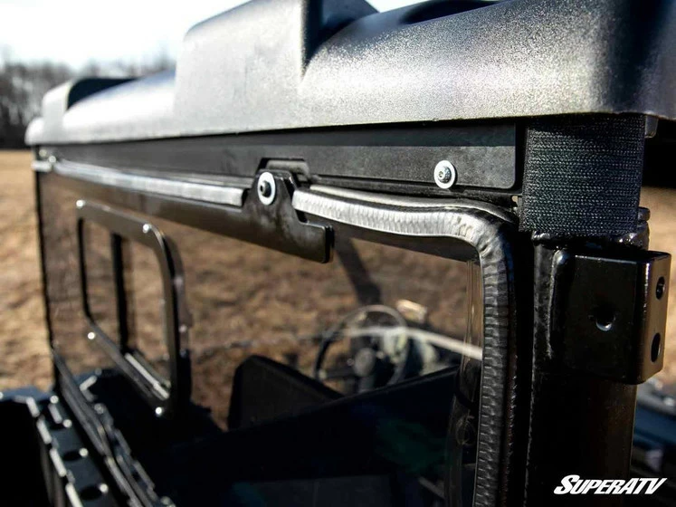 SuperATV Polaris Ranger 1000 Sliding Rear Windshield - Image 2