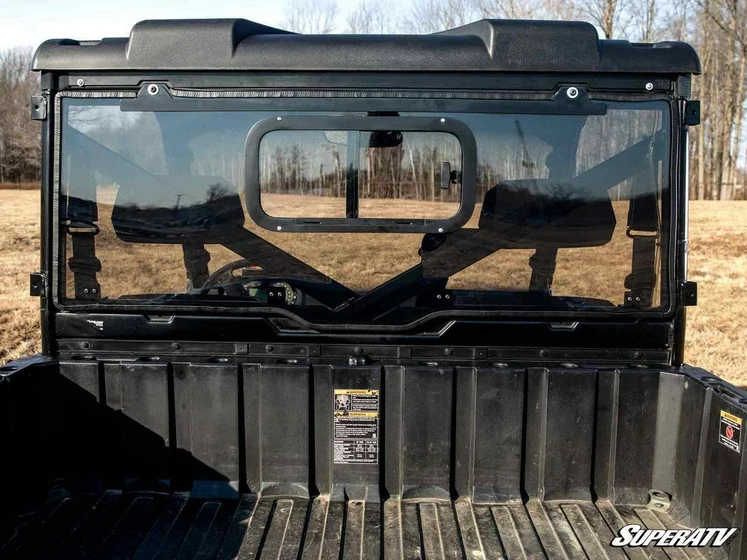 SuperATV Polaris Ranger 1000 Sliding Rear Windshield - Image 7