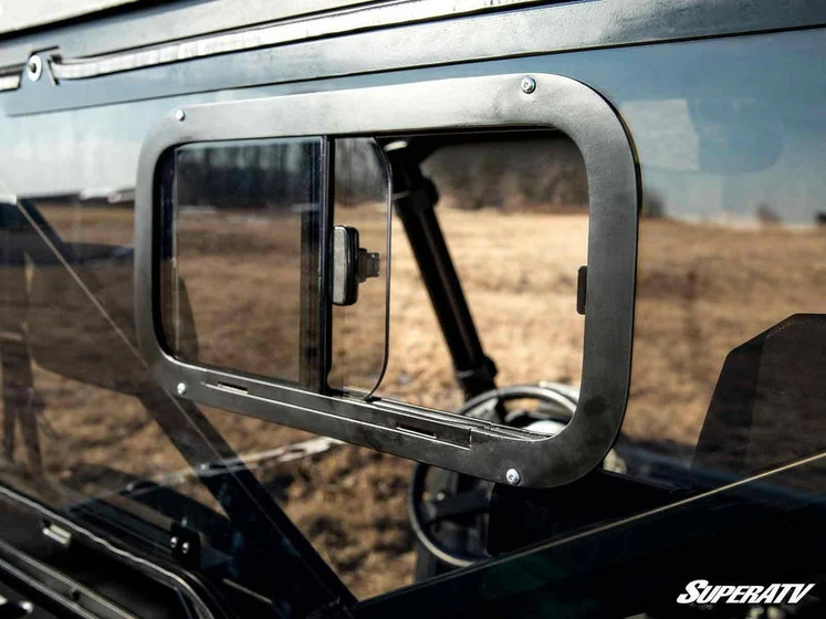 SuperATV Polaris Ranger 1000 Sliding Rear Windshield - Image 8