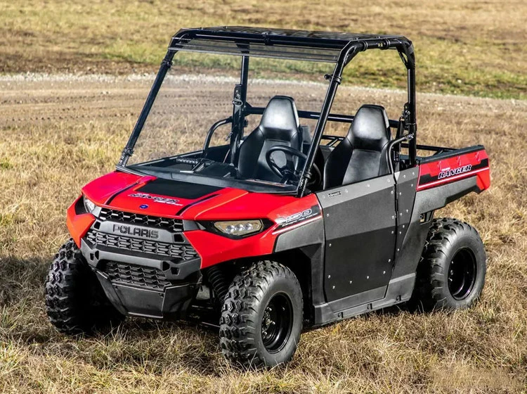 SuperATV Polaris Ranger 150 Full Windshield - Image 5