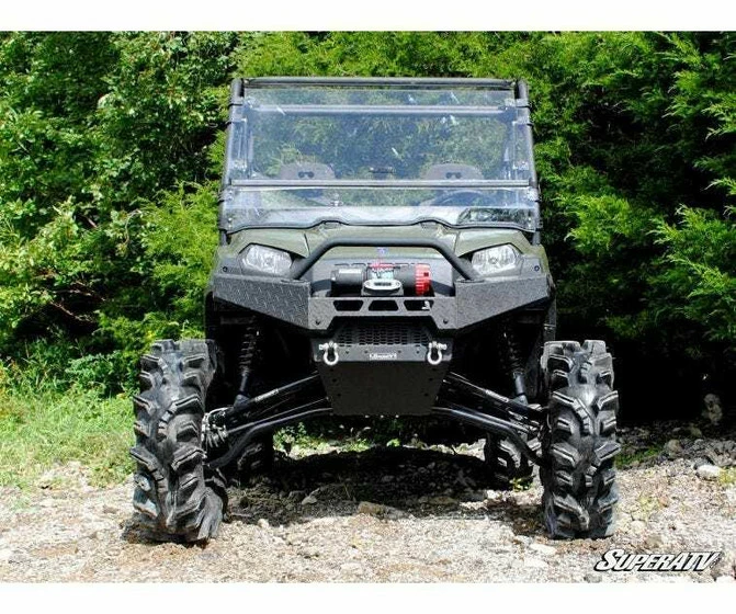 SuperATV Polaris Ranger 800 Windshield (Flip) (Scratch Resistant) - Image 3