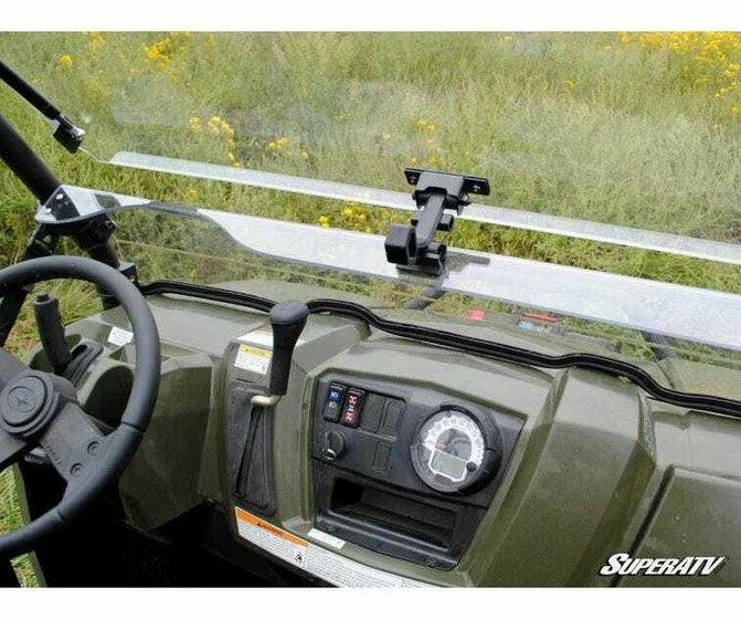 SuperATV Polaris Ranger 800 Windshield (Flip) (Scratch Resistant) - Image 6