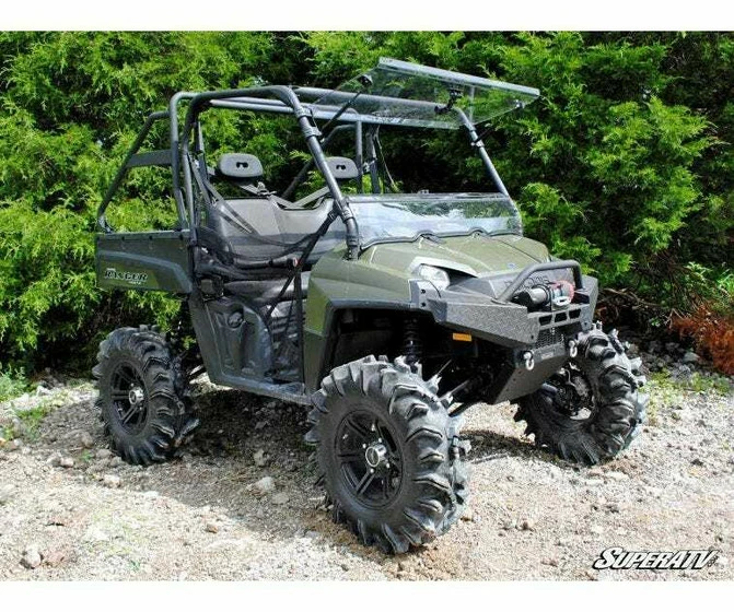 SuperATV Polaris Ranger 800 Windshield (Flip) (Scratch Resistant) - Image 8