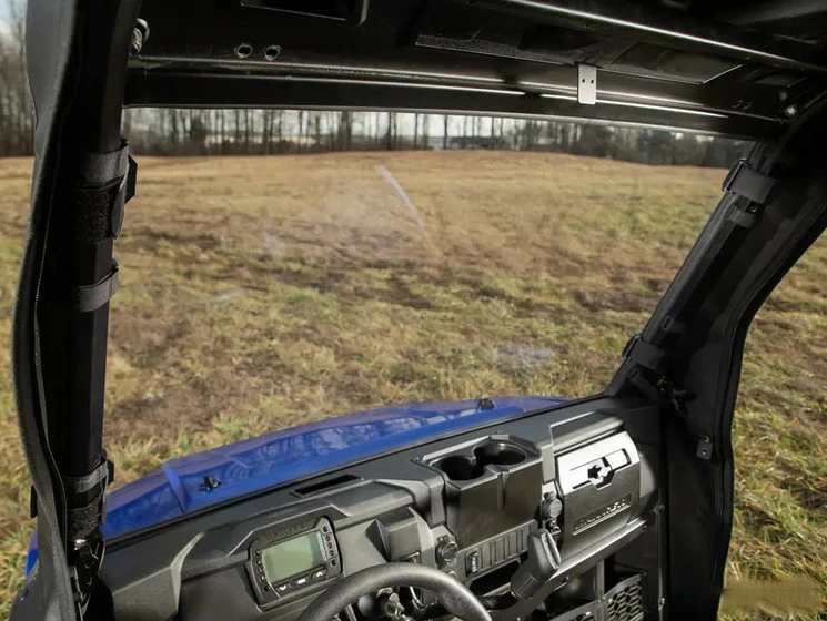 SuperATV Polaris Ranger SP 570 Scratch Resistant Full Windshield - Image 5