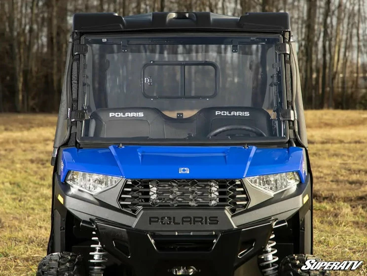 SuperATV Polaris Ranger SP 570 Scratch Resistant Full Windshield - Image 3