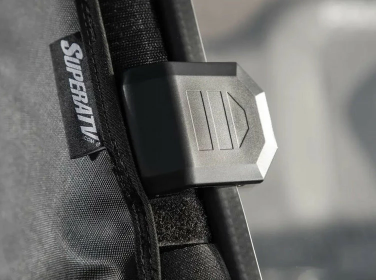 SuperATV Polaris Ranger SP 570 Scratch Resistant Full Windshield - Image 8