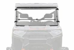 SuperATV Polaris Ranger XP 1000 Scratch Resistant Flip Down Windshield
