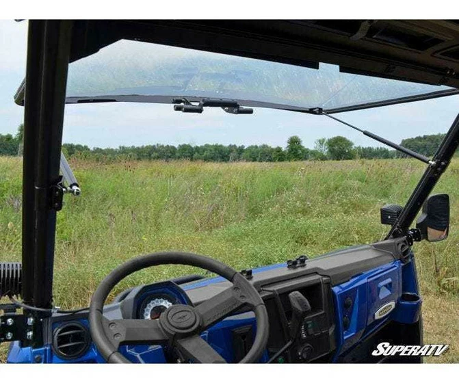 SuperATV Polaris Ranger XP 1000 Scratch Resistant Flip Windshield - Image 8