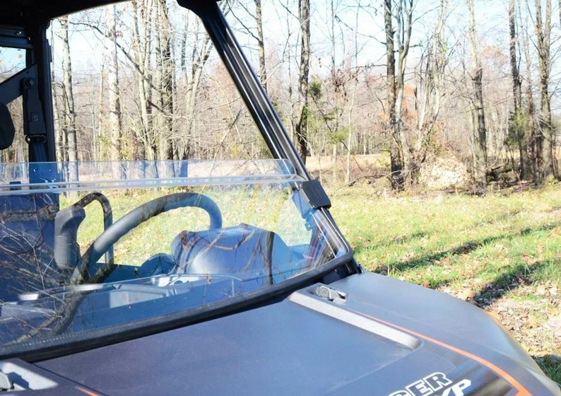 SuperATV Polaris Ranger XP 900 Half Windshield - Image 6
