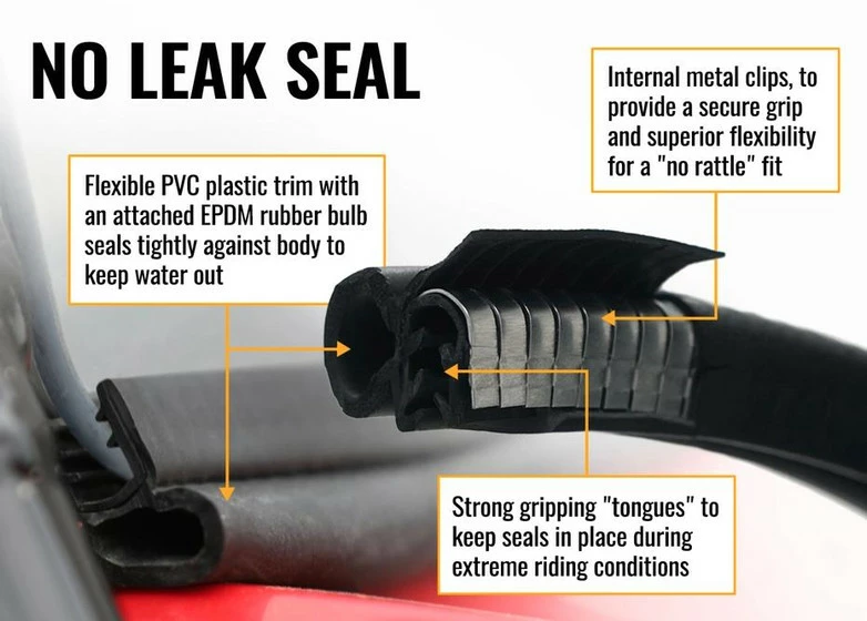 SuperATV Polaris Ranger XP 900 Half Windshield - Image 2