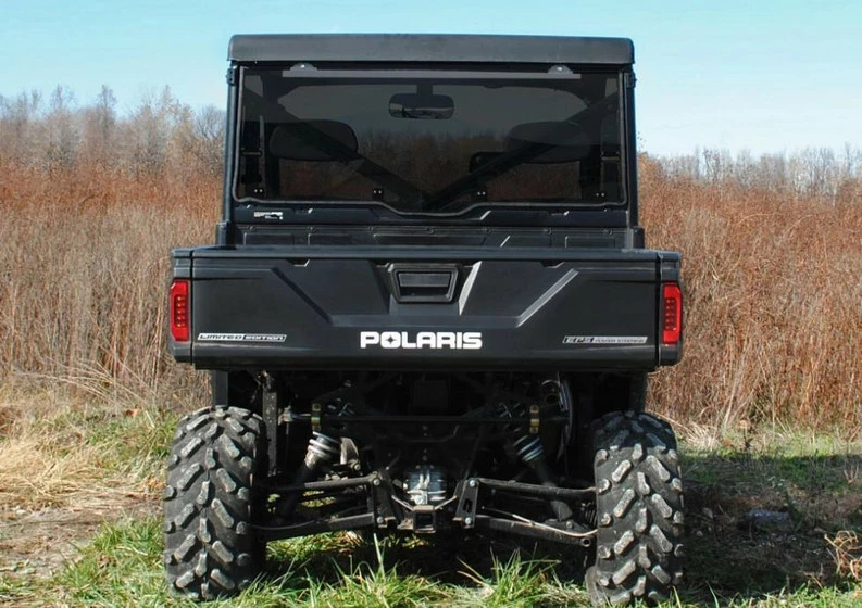 SuperATV Polaris Ranger XP 900 Scratch Resistant Rear Windshield