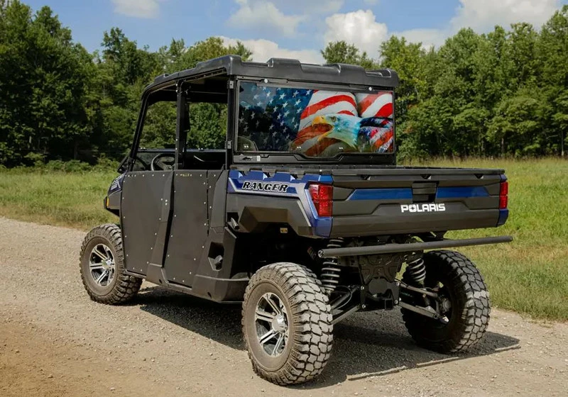 SuperATV Polaris Ranger XP 900 Windshield (Rear) - Image 3