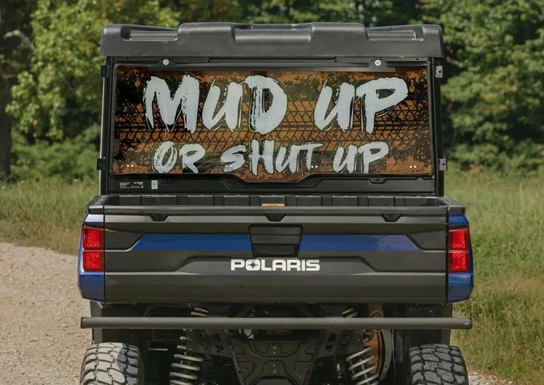 SuperATV Polaris Ranger XP 900 Windshield (Rear) - Image 8