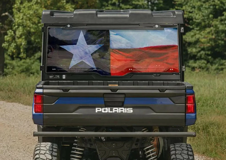 SuperATV Polaris Ranger XP 900 Windshield (Rear) - Image 12