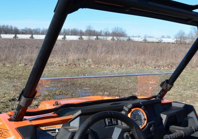SuperATV Polaris RZR 900 Half Windshield - Image 4