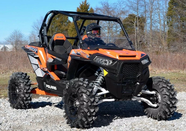 SuperATV Polaris RZR 900 Half Windshield - Image 6