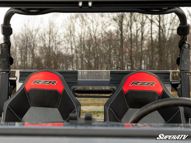 SuperATV Polaris RZR 900 Rear Vented Windshield - Image 5