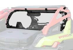 SuperATV Polaris RZR Pro R Rear Vented Windshield