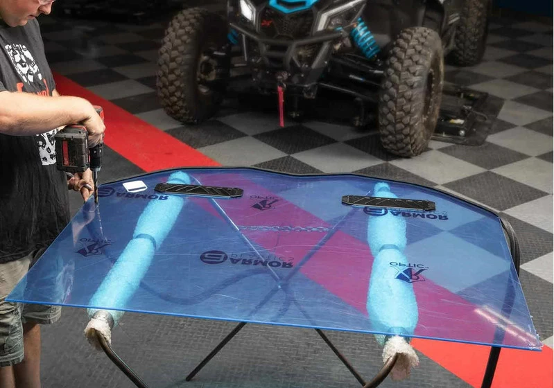 SuperATV Polaris RZR Pro XP Custom Cage Windshield Kit