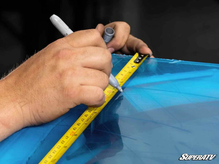 SuperATV Polaris RZR Pro XP Custom Cage Windshield Kit - Image 6