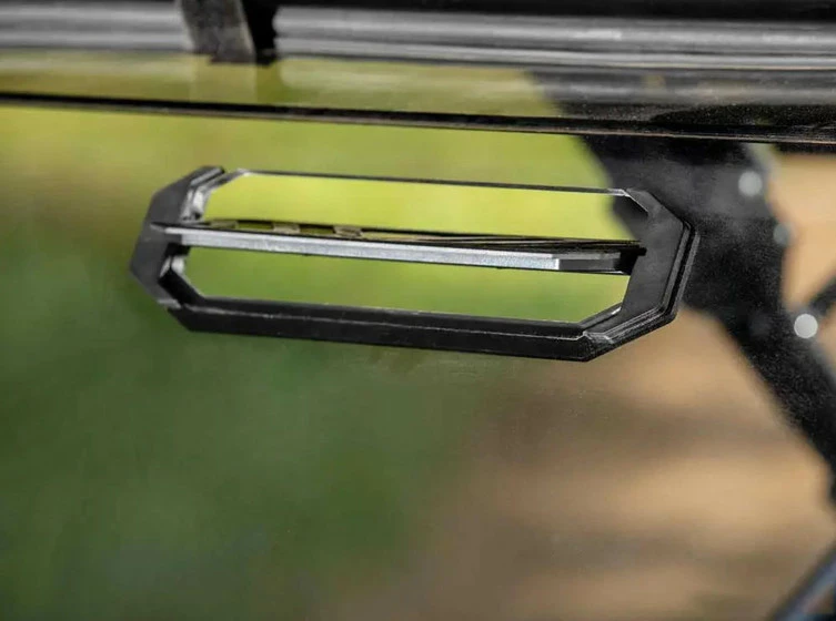 SuperATV Polaris RZR Pro XP Rear Vented Windshield - Image 7