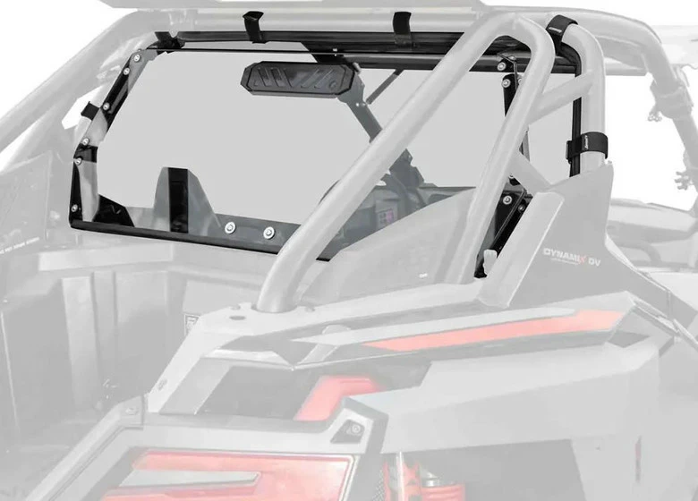 SuperATV Polaris RZR Pro XP Rear Vented Windshield