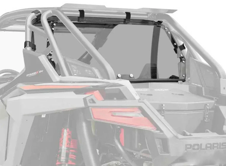 SuperATV Polaris RZR Pro XP Rear Windshield - Image 2