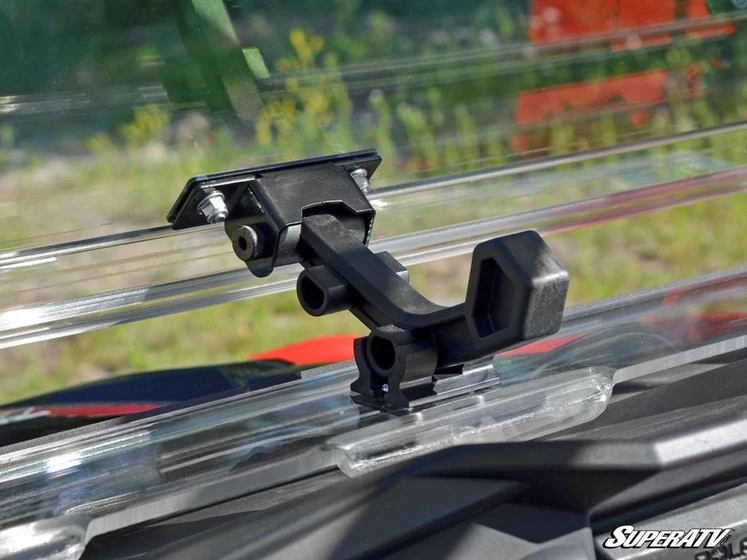 SuperATV Polaris RZR Pro XP Turbo Scratch Resistant Flip Windshield (2016-2018 Year) - Image 5