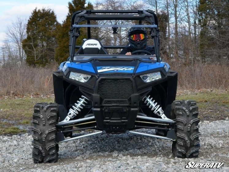 SuperATV Polaris RZR Pro XP Turbo Scratch Resistant Flip Windshield (2019+) - Image 5