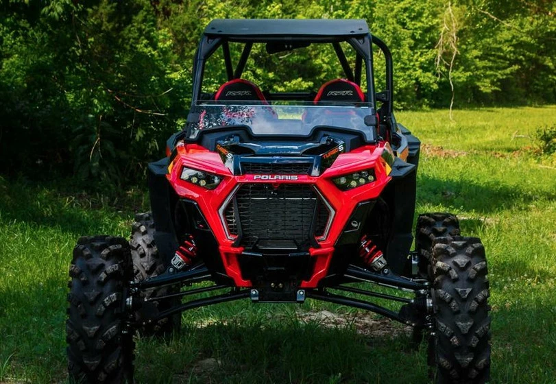 SuperATV Polaris RZR Trail S 1000 Half Windshield - Image 2