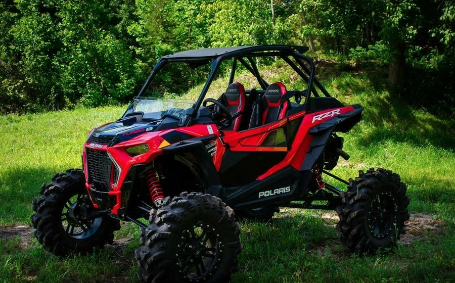 SuperATV Polaris RZR Trail S 1000 Half Windshield - Image 4