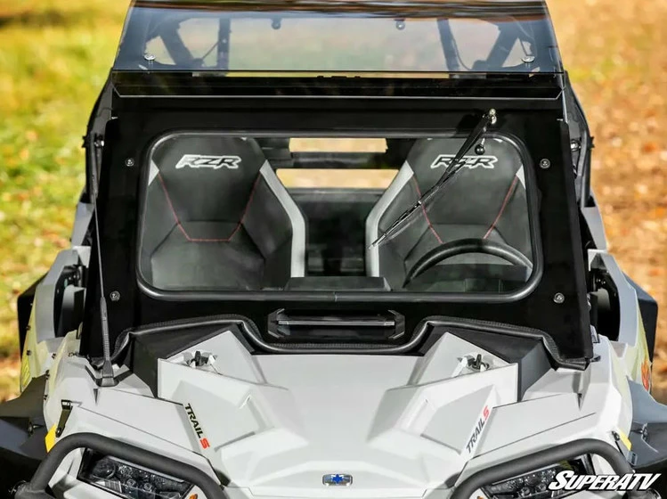SuperATV Polaris RZR Trail S 900 Glass Windshield - Image 2