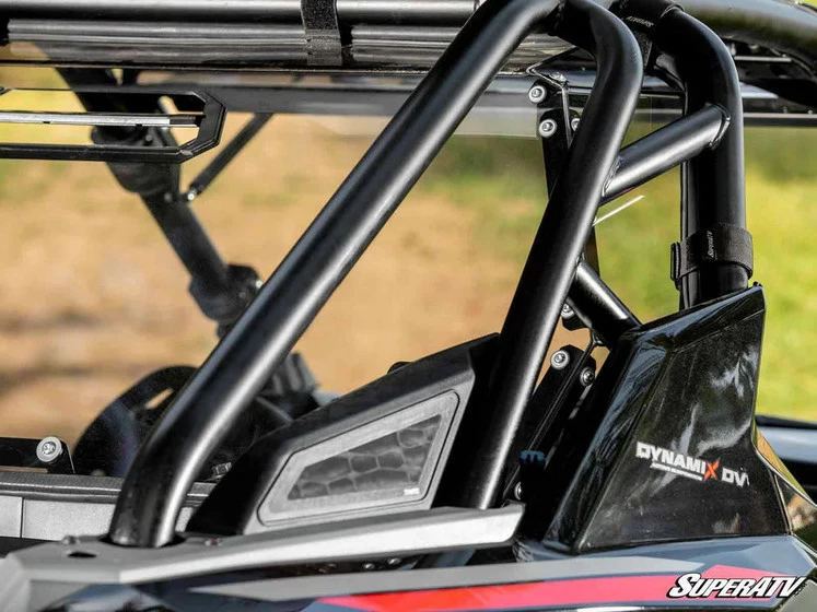 SuperATV Polaris RZR Turbo R Rear Vented Windshield - Image 7