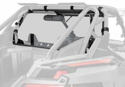 SuperATV Polaris RZR Turbo R Rear Vented Windshield