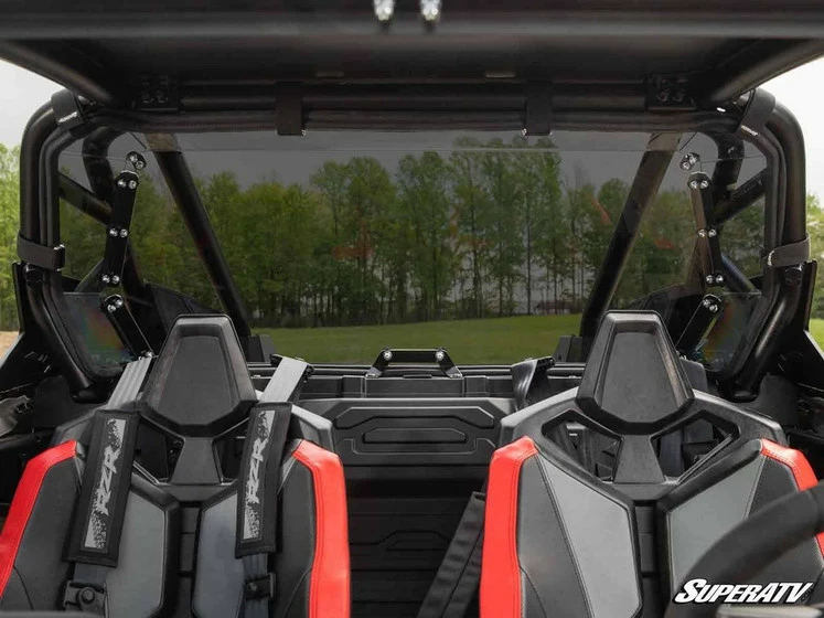 SuperATV Polaris RZR Turbo R Rear Windshield - Image 7