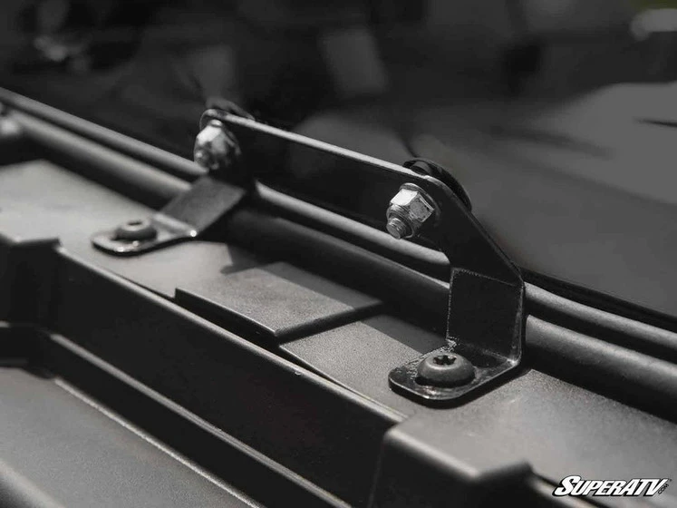 SuperATV Polaris RZR Turbo R Rear Windshield - Image 5