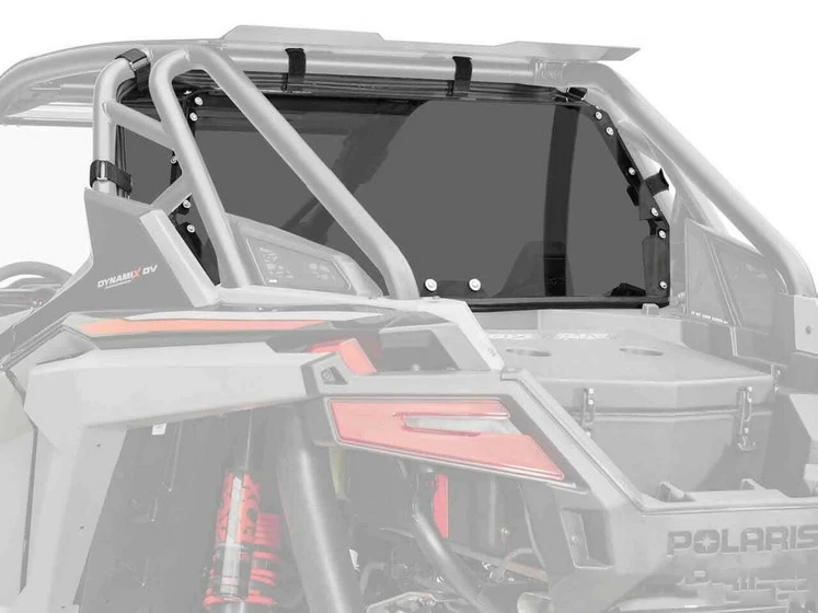 SuperATV Polaris RZR Turbo R Rear Windshield