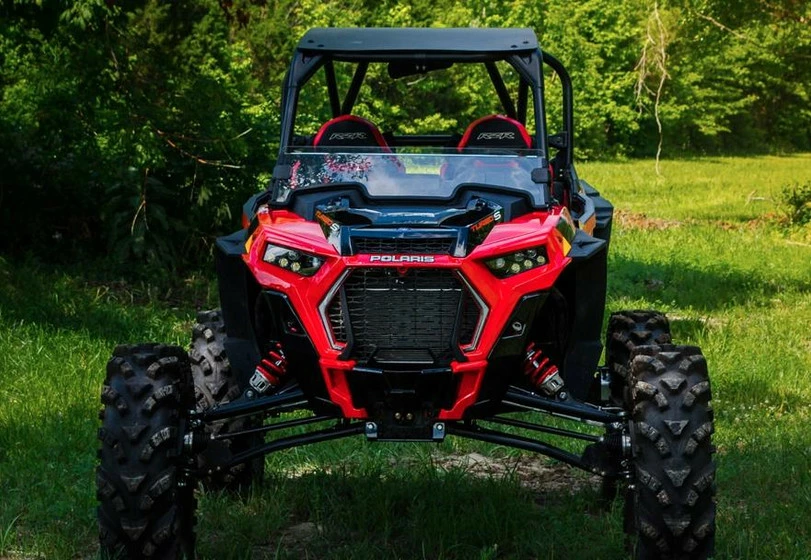 SuperATV Polaris RZR Turbo S Half Windshield - Image 2