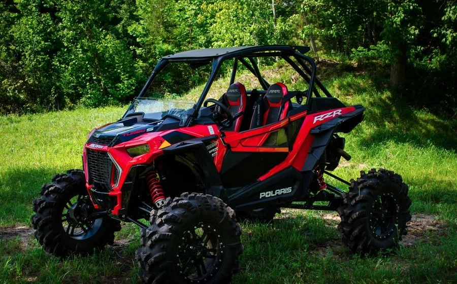 SuperATV Polaris RZR Turbo S Half Windshield - Image 4