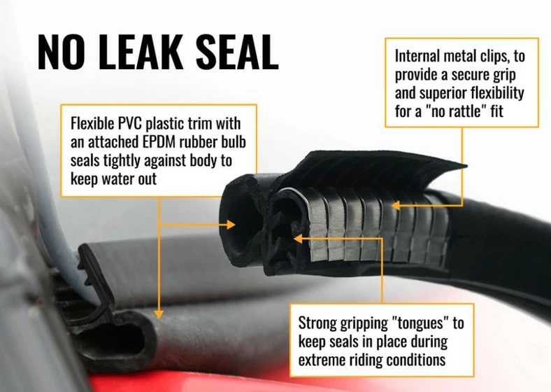 SuperATV Polaris RZR XP 1000 Half Windshield - Image 7