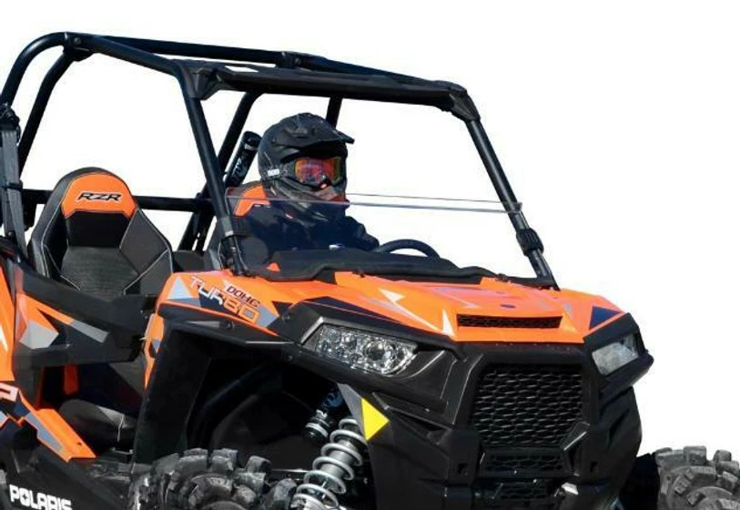 SuperATV Polaris RZR XP Turbo Half Windshield