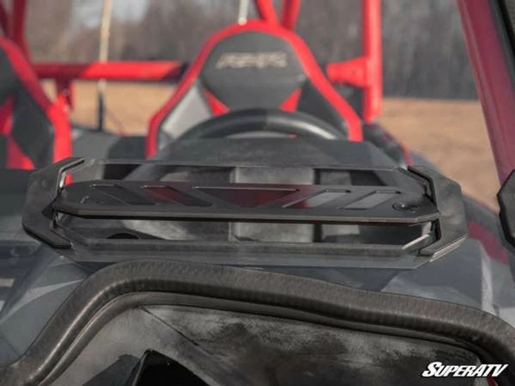 SuperATV Polaris RZR XP Turbo S Vented Full Windshield - Image 6