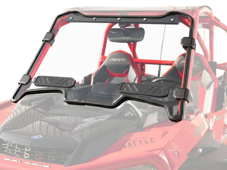 SuperATV Polaris RZR XP Turbo S Vented Full Windshield