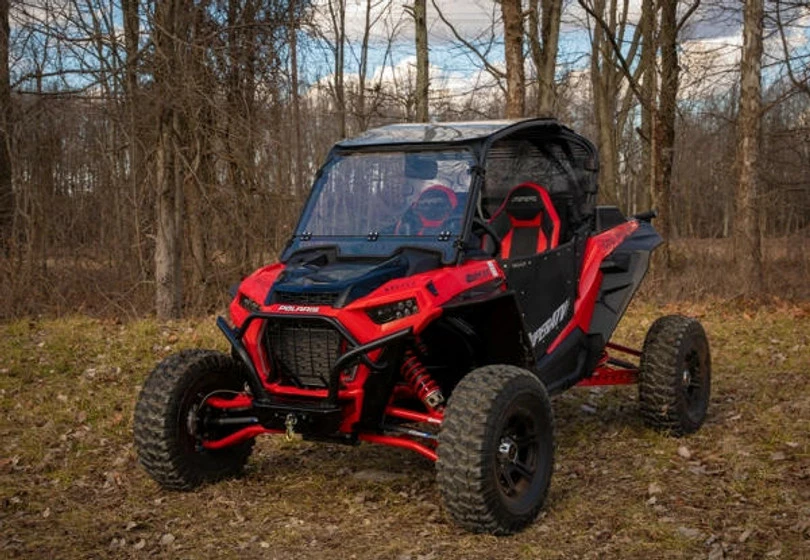 SuperATV Polaris RZR XP Turbo S Winch Mount - Image 5