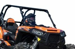 SuperATV Polaris RZR XP Turbo Scratch Resistant Full Windshield